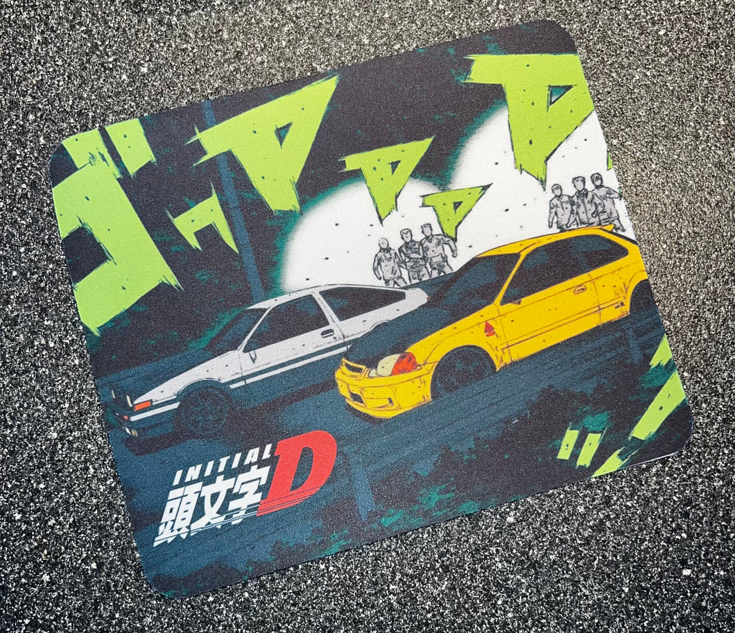 Initial D Car Race Mouse Pad