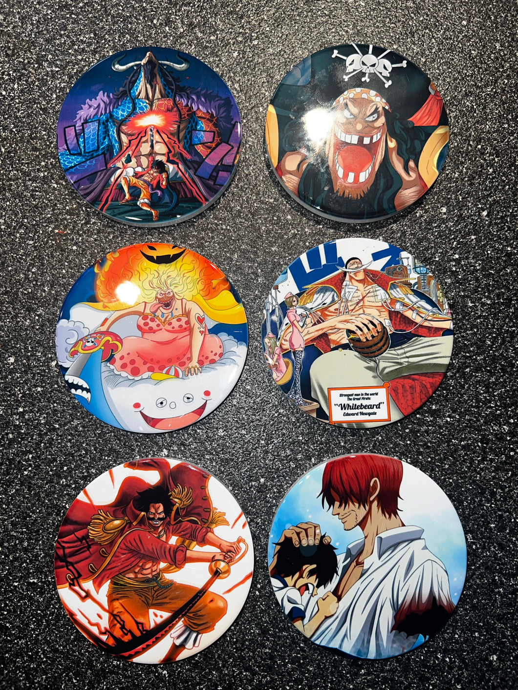 One Piece Legends Ceramic Coasters