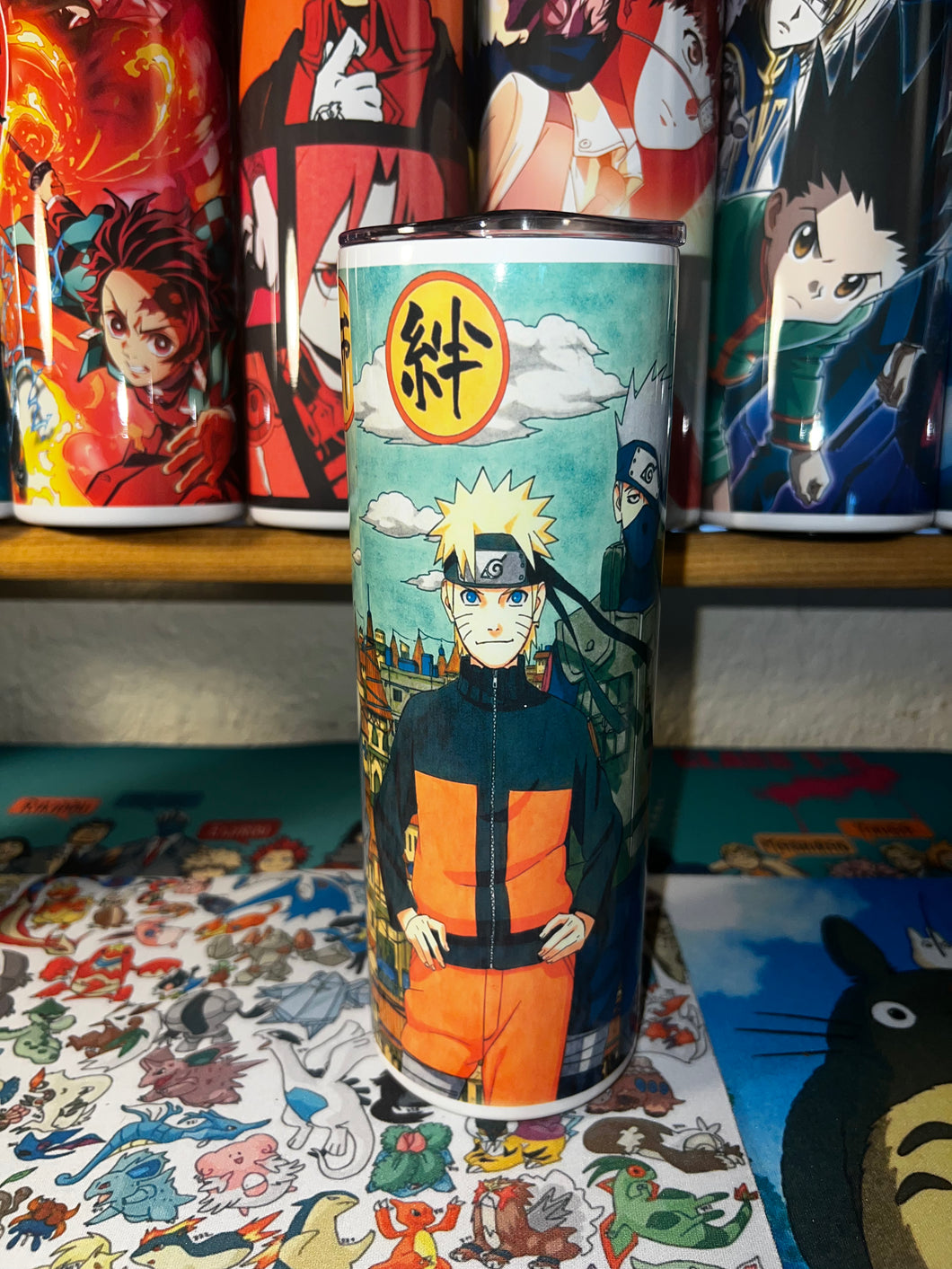 Naruto Shippuden Master/Student Skinny Tumbler