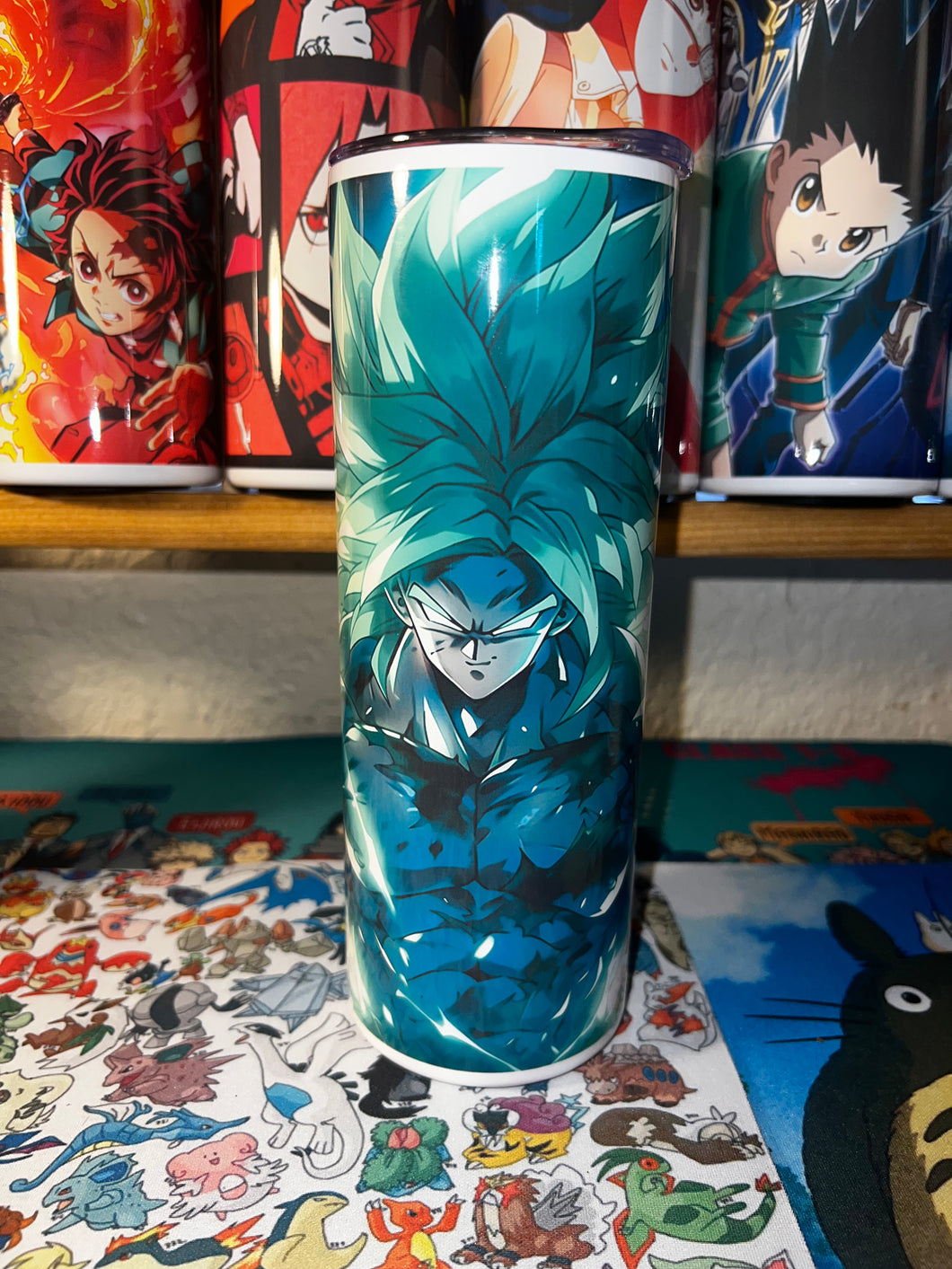 Dragon Ball Z Broly Skinny Tumbler