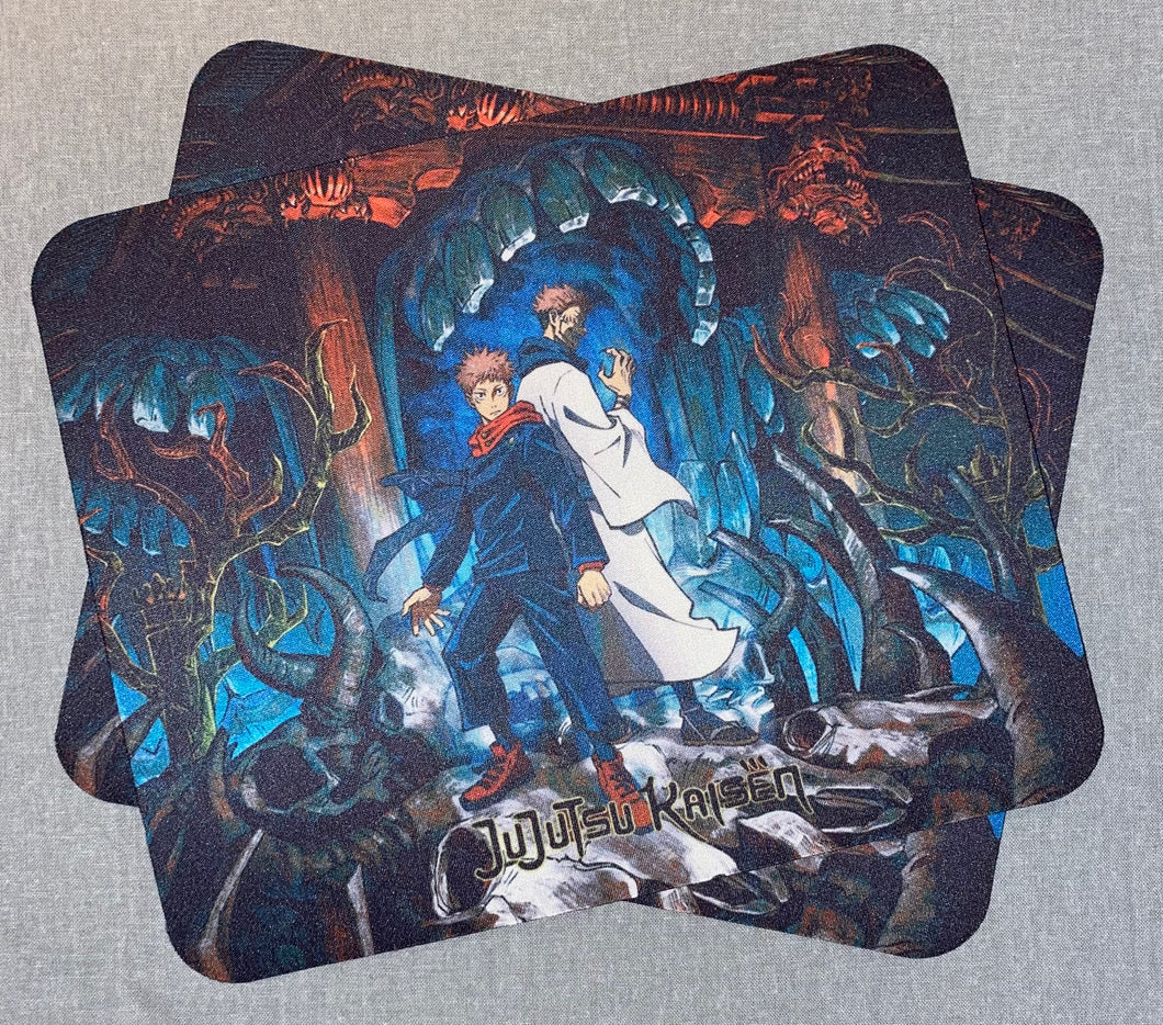 Jujutsu Kaisen Yuji and Sukuna Mouse Pad